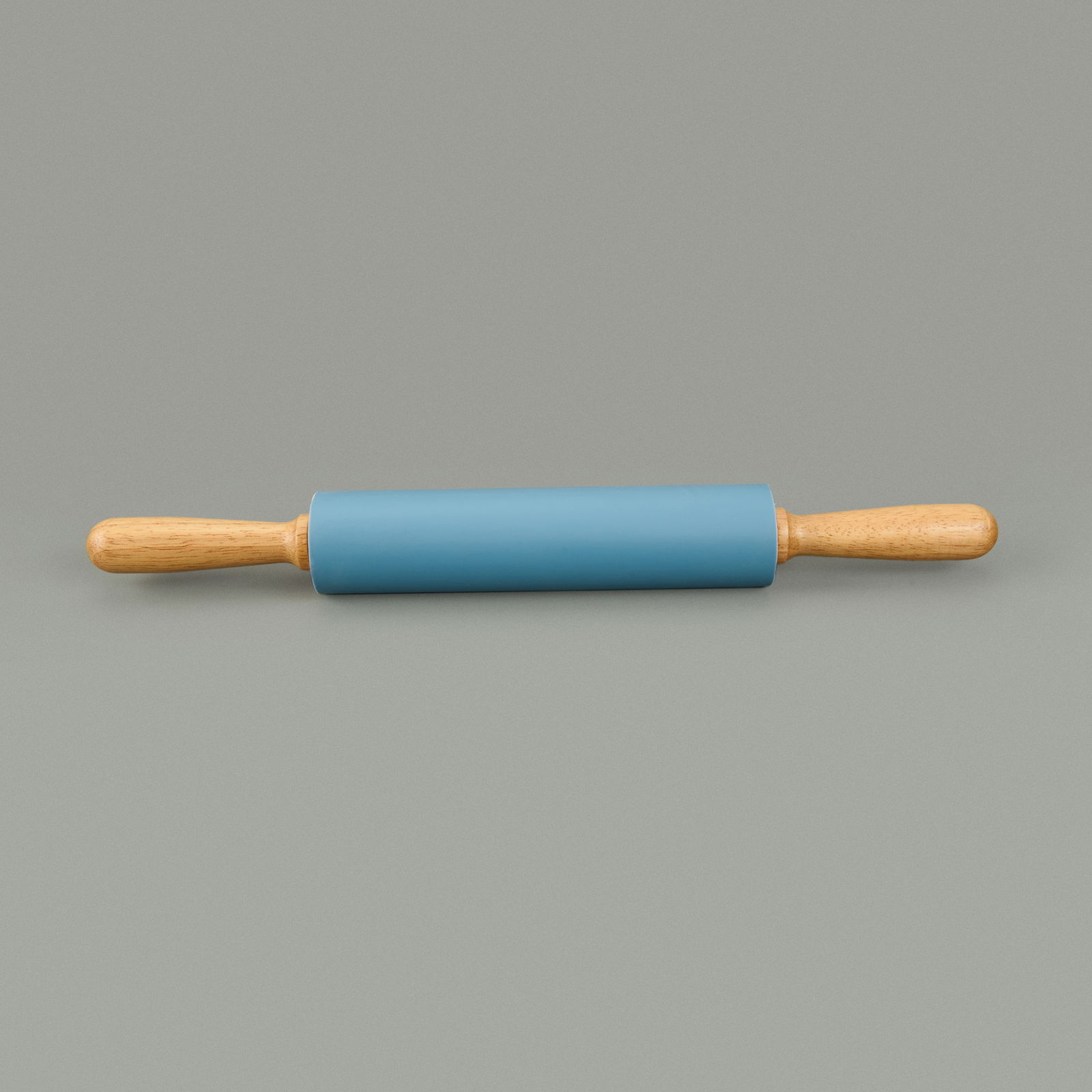 Ahşap Saplı Silikon Merdane - Asorti - 46 cm