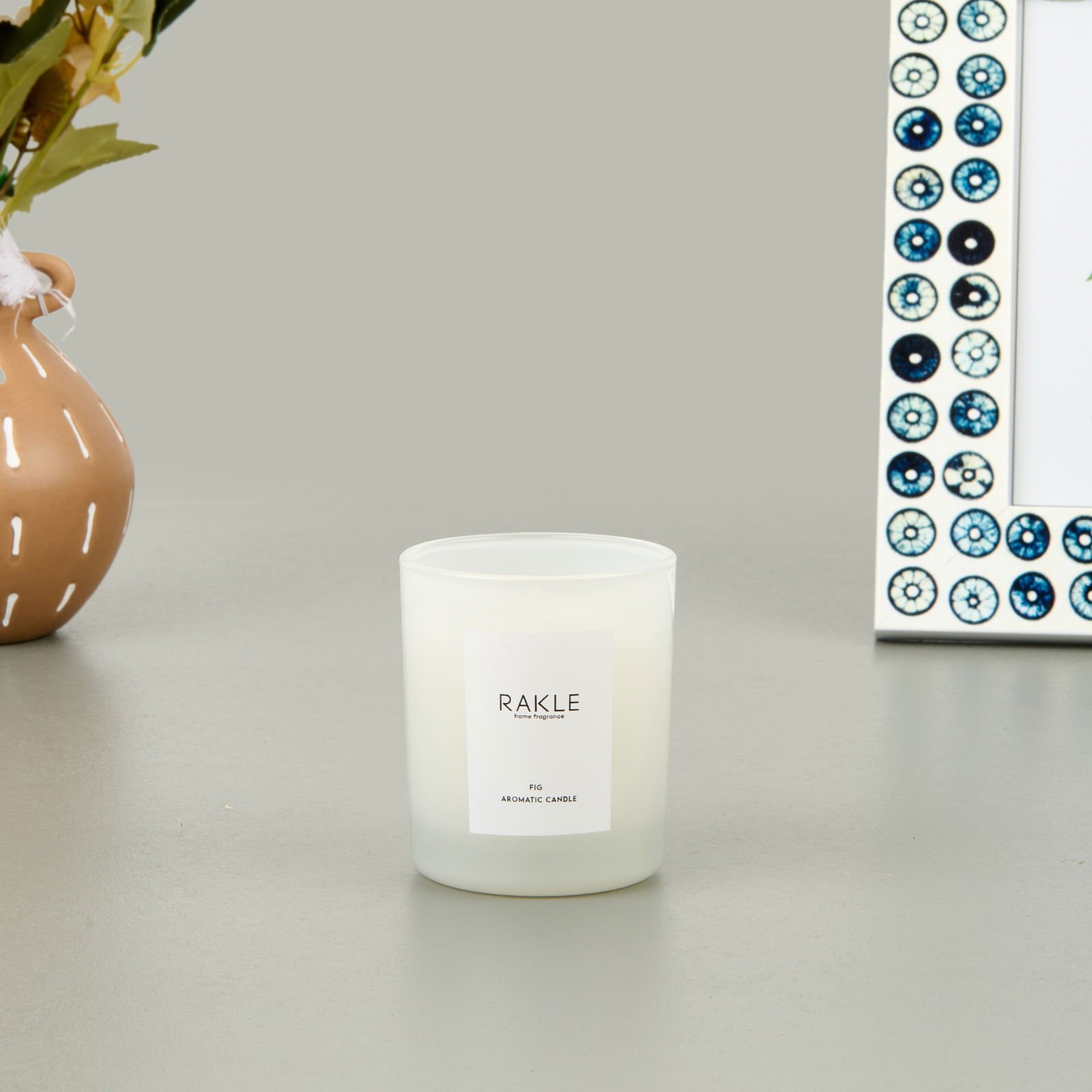 Basic Soft Fig Kokulu Mum - Beyaz - 120 gr