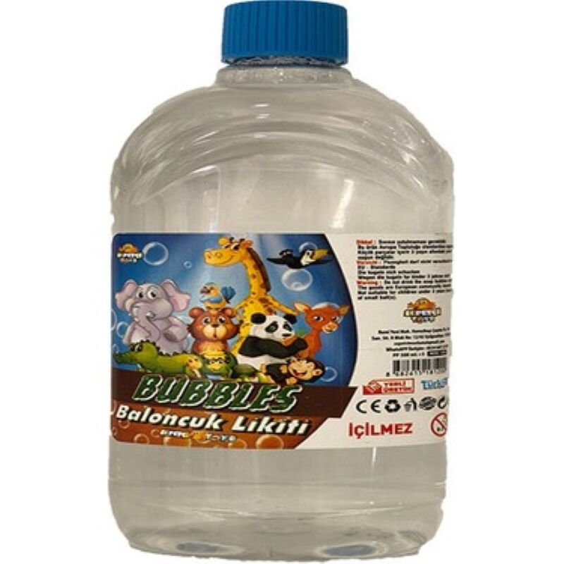 Baloncuk Likidi Baloncuk Sıvısı Tabanca Suyu 500 ML