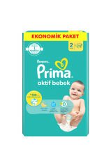 Prima Ekonomik Paket (2) Mini 4-8 kg 72 Adet Bebek Bezi