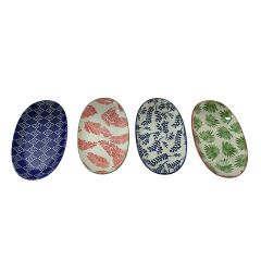 Touch Me Stoneware Palm Kayık Tabak 21 Cm