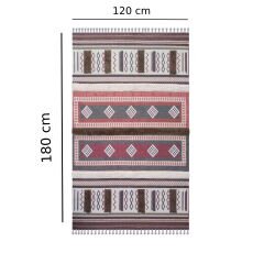 Home MR18 Tafting Pamuklu Kilim - Renkli - 120x180 cm