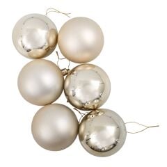 Waldern Yılbaşı Cici Top 8 Cm 6'lı