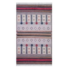 Home M16 Tafting Pamuklu Kilim - Renkli - 120x180 cm