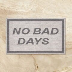 Soft No Bad Days Banyo Paspası - Ekru - 50x80 cm