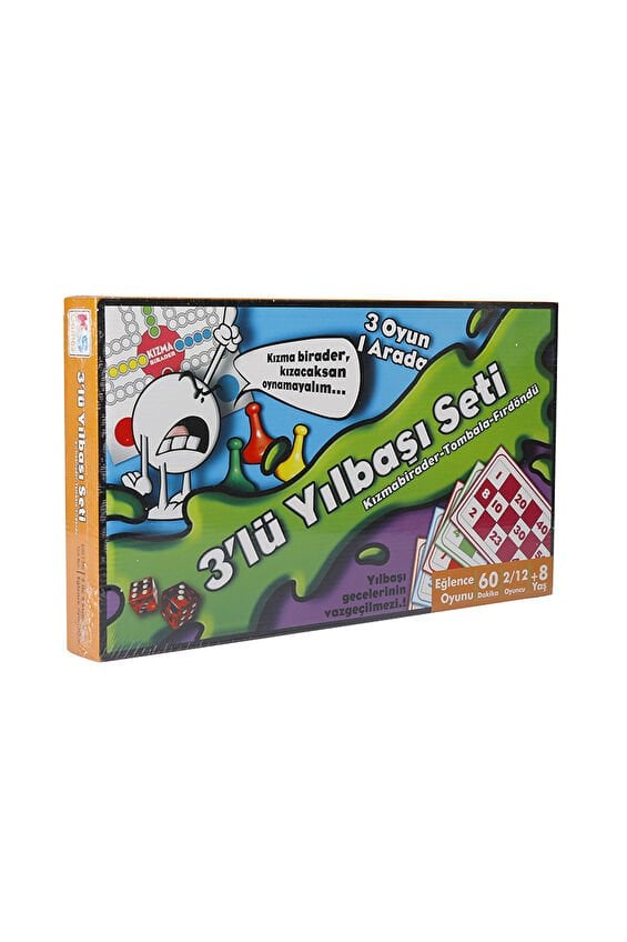KS Yılbaşı Seti 3 Lü Kızma Birader Tombala Fırdöndü