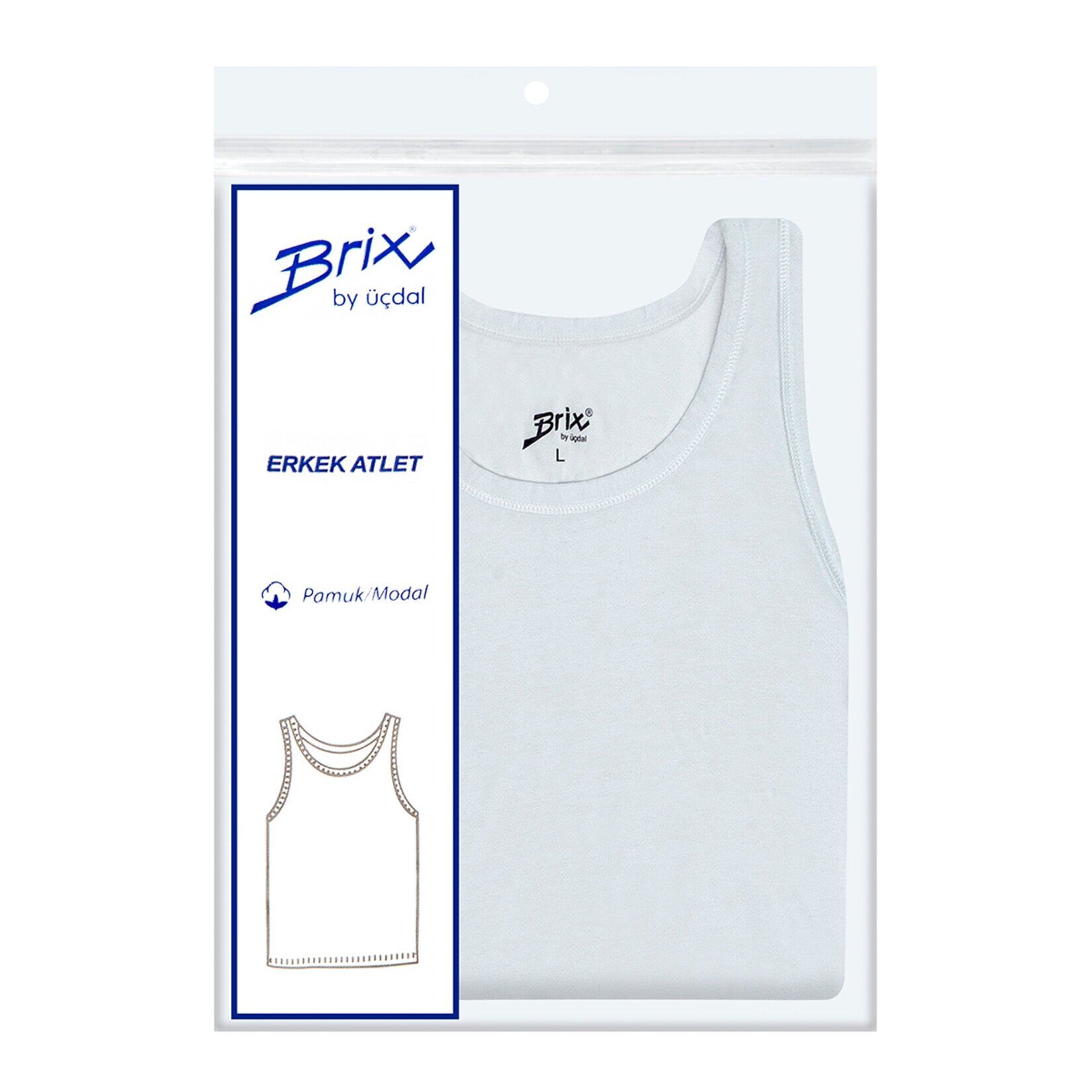 Brix Modal Erkek Atlet L