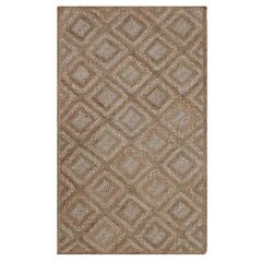 Home ET120 Bolero Jüt Örgü Halı - Natürel - 120x180 cm