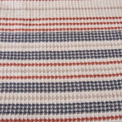 Soft Radiant Çift Kişilik Pike - Ekru / Lacivert - 200x230 cm