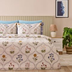 Soft Nostra Tek Kişilik Nevresim Takımı - Ekru