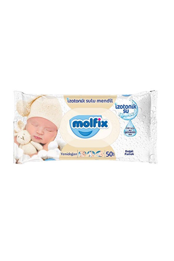 Molfix Yenidoğan Islak 50'li İzotonik
