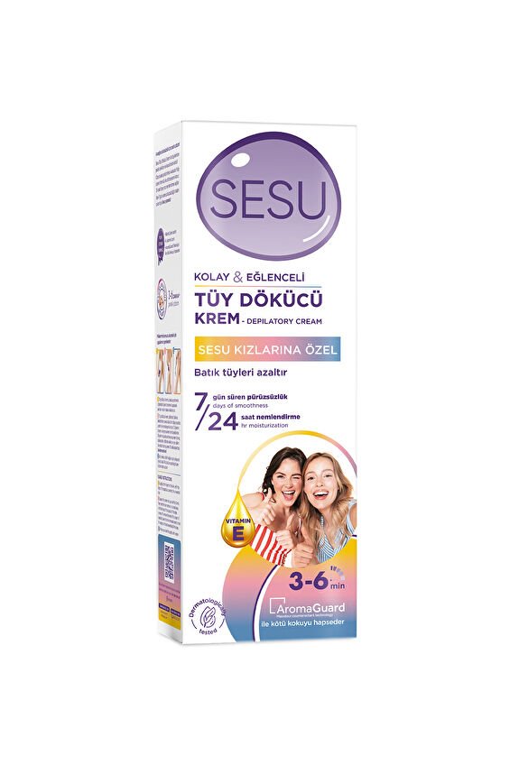 Sesu Tüy Dökücü Krem Detoks Himalaya Tuzu 100 ml