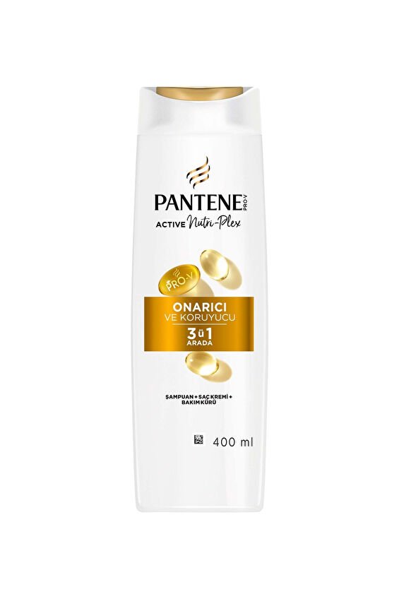 Pantene Onarıcı Bakım 3+1 400 ml Şampuan