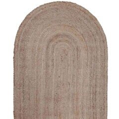 Home ET123 Bolero Jüt Örgü Halı - Natürel - 80x150 cm