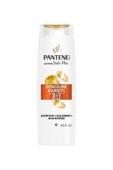 Pantene 400 ml Saç Dökülme Karşıtı 3+1