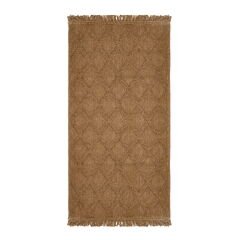 Soft Ruut Rutenna Halı - Bej - 80x150 cm