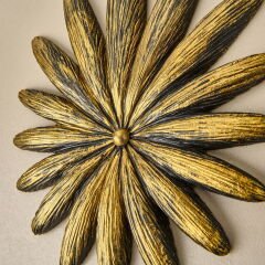Deco Palmiye Dekor - Siyah / Altın - 34 cm