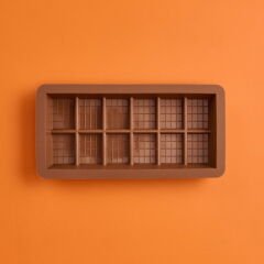 Orta Boy Dubai Çikolatası Kalıbı - Kahverengi