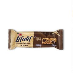 Lifalif Bitter Çikolatalı Yulaf Bar 35 Gr 1 Adet