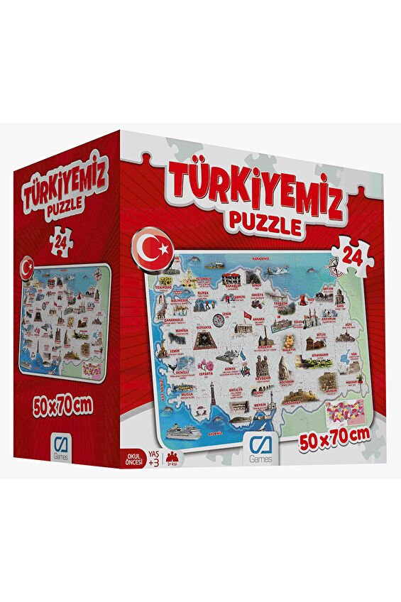Türkiyemiz Yer Puzzle CA5079