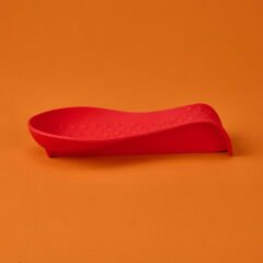 Kalpli Kaşık Altlığı - Kırmızı