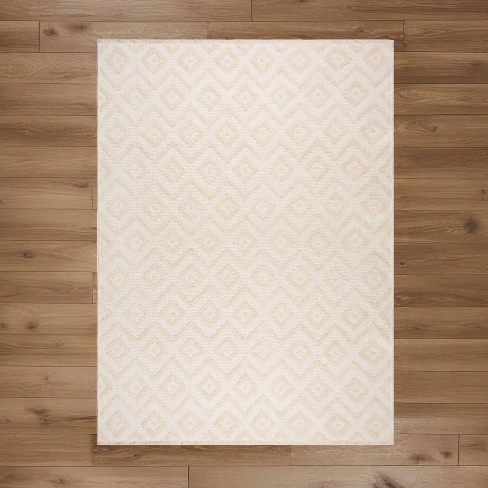 Soft Munros Dekoratif Halı - Bej - 160x230 cm