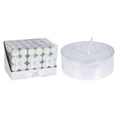 Koopman Gri Simli Tealight Seti