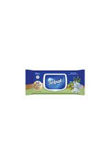 Selpak Organik Bambu  Zeytinyağlı Özlü Islak Mendil 50'li