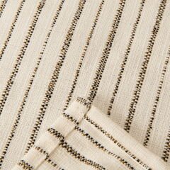 Soft Brisa Çift Kişilik Pike - Ekru / Siyah- 220x240 cm