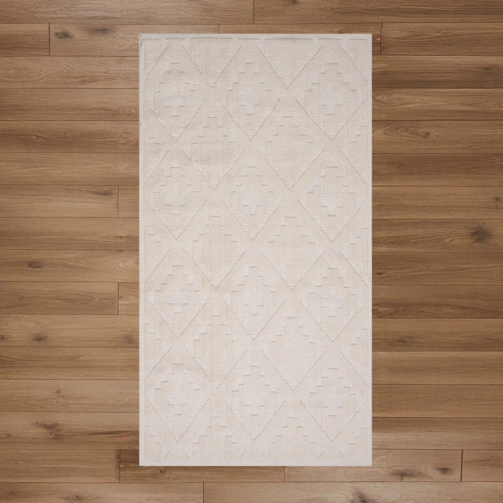 Soft Nil Kilim - Ekru - 80x150 cm